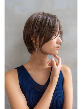 ハバナ 天神(HAVANA) 大人かわいい前下がりショートボブ/小顔/40代50代