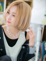 カバーヘア ブリス 戸田公園西口店(COVER HAIR bliss)&nbsp;★外国人風ハイトーンカラー小顔フレンチボブ10代20代30代★8