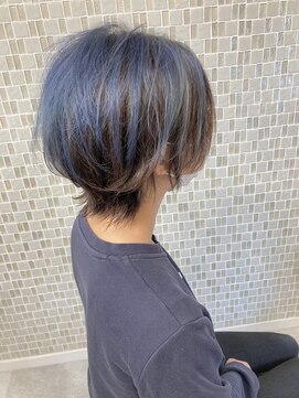 タンゴイ(tanGoi) ショートウルフ+ブルー