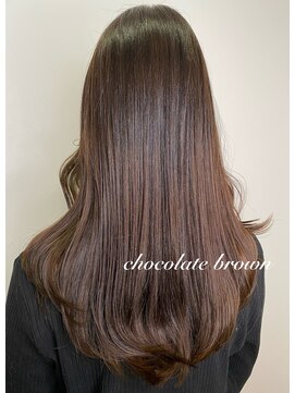 ニューラインギンザ(New-Line 銀座) ★廣中優奈★カカオブラウン　韓国ツヤカラー ニュアンスカラー