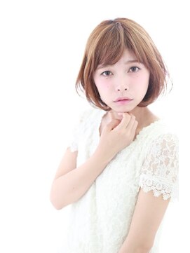 アディクト 東陽町西口(addict) ひし形くびれレイヤー＿ショートボブ＿アッシュカラー［東陽町］