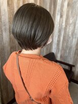 アルム(hair salon Alum) 丸みコンパクトショート　ボリューム調整デザイン　小顔ショート