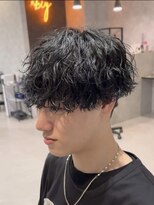 アビー(ABEY)&nbsp;波巻きスパイラルツイストスパイラル刈り上げマッシュ