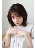 【不動前美容室】ミディアムレイヤー