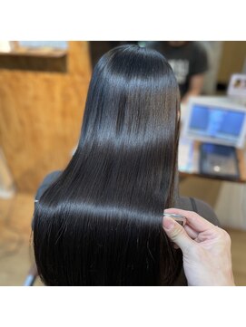 ループス 大倉山店(LOOPS) [髪質改善]ノンダメージストレート+超高濃度水素ケア+シルクtr