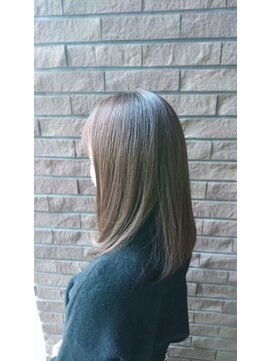 アッシュ 清瀬店(Ash) 【髪質改善】アッシュベージュ系イルミナカラー　Ash清瀬 大嶋