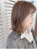 くびれボブ+イヤリングカラー/Lily野田