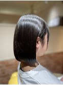 ミニボブ☆学生カット/髪質改善system