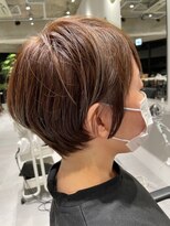 ヴォロ 佐賀(VoLo)&nbsp;切りっぱなしボブ/美髪/ピンクブラウン[佐賀駅]