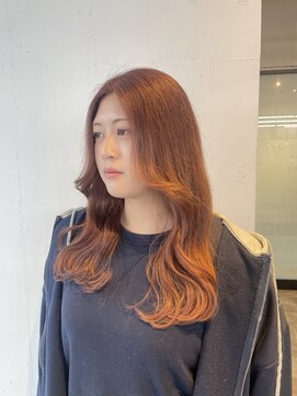 リトバイプティパ(Lit by petit-pas) オレンジベージュ