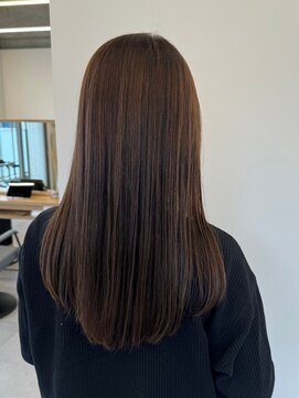 クラップス オル 金沢八景(CLAPS Ore) ダブルカラーミルクティーベージュカラーブルーブラックブリーチ