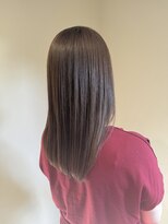 ラヴィン(LOVIN’)&nbsp;髪質改善/オリーブベージュ/ストレートヘア