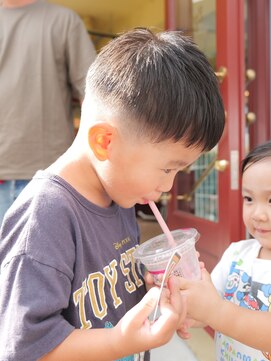 ローサムカットワークス(LOSOME CUT WORKS) キッズカット　フェードカット