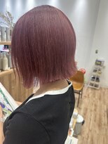 ザ ランド(THE LAND)&nbsp;ピンクカラー×ミニボブ