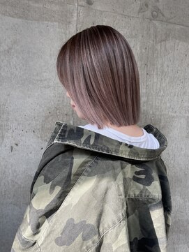 ルーフアクト(LUFE act) バレイヤージュ×ピンクベージュ