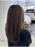 レイヤー×ラベンダーグレージュ