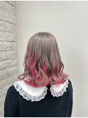 ミルクティ×ピンクインナー