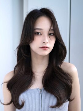 エインアンリー 明治神宮前(AIN.ANLY.) 着物メルティカラーくびれロング似合わせカットロングレイヤー