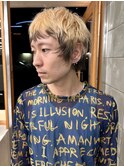 ツートーン×ラフショート