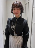 ボブ×パーマ×ムース