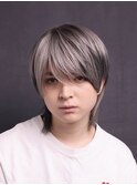 メンズカット　ブリーチカラー