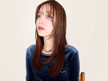 ジュール サウス 新宿南口(Joule South)の写真/韓国風の顔周りが人気◎[顔周り/前髪カット/レイヤーカット/韓国/ブリーチなしダブルカラー/韓国レイヤー]