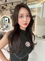 ロール 博多(Role) ミニウルフレイヤーカット顔周りカット前髪カット韓国ロング博多
