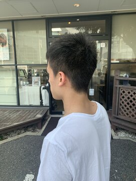 アヴァンス 北花田店(AVANCE) 【#海外俳優風メンズベリーショート】×ツーブロック