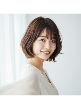 ライクバイコトナ 越谷(RIKE by kotona) 30代40代50代絶壁解消ひし形小顔前下がりショートボブ【越谷】