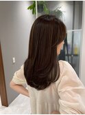 暗めカラー/グランマッシュ[レイヤーカット/髪質改善/銀座]
