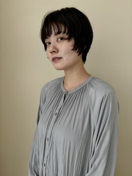 トーチ(torch)の写真/小顔で大人可愛いが叶うショートヘア♪忙しい朝にも簡単にセットができ、再現性の高いスタイルがウリ◎