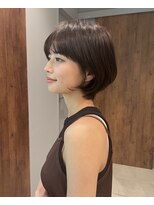 サン 白金台(SUN)&nbsp;あごラインゆったり長めくびれショートボブ白金目黒