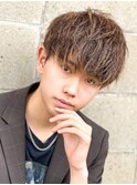 マッシュヘア/ナチュラルマッシュ/メンズヘア/men's