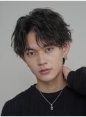 銀座センタパートニュアンスパーマツーブロックメンズパーマ &nbsp;&nbsp;&nbsp;