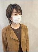 【content Yumi】ハイライトonミディアムショート