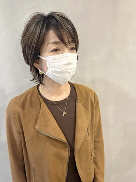 ラトリエコンタン(L´atelier Content) 【content Yumi】ハイライトonミディアムショート