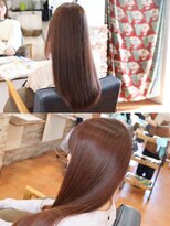 リンク 成田公津の杜店(Link)&nbsp;骨格修正カット+艶髪キララ・エステカラー