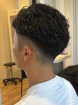 美容室 スタイルエキシティ(STYLE EKI CITY)&nbsp;メンズパーマ ツーブロック フェードカット 刈り上げ 20代
