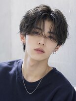 MEN'S salon Rue de noel メンズカット/パーマ/眉毛【ルード ノエル】&nbsp;Men's_マッシュショート_ダウンバング_束感