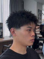 メンズヘアフェイス(Men's hair FACE。)&nbsp;メンズショート/スパイキーショート/テーパーフェード