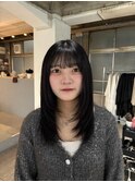 和歌山／アーモンドベージュの顔まわりカールヘアセット