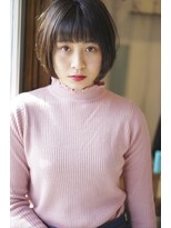 ファムエリア(FEMME AREA)&nbsp;シンプルでナチュラルなショートボブ