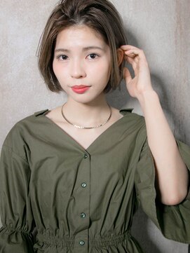 リリアン 青山(relian) センターパートの柔らかボブ☆relian青山☆