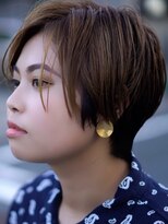 ヘアメイク ミッカ(HAIR MAKE MICCA)&nbsp;シャープなマニッシュショート　石原 ダイスケ