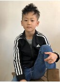 キッズパーマブロックスタイル