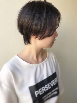 エル セルカ 高田馬場(el CERCA) 襟足すっきり前下がりハンサムショート【高田馬場/新宿】