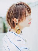 大人かわいい♪前髪♪ハイライトカラー