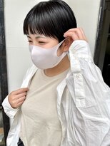 ヘアー アイス カンナ(HAIR ICI Canna)&nbsp;オン眉マッシュショート