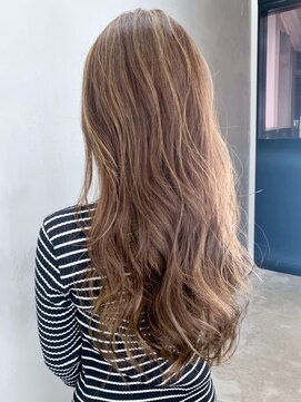 アイティーバイアルバム 八王子店(IT by ALBUM) ハイライトロング_ラベンダーカラーくびれミディ_ba327781