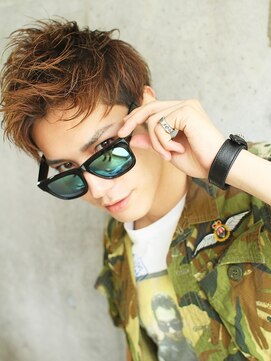 リップス 二子玉川店 (LIPPS) アーリーウェイクショート　前髪上げ　メンズショート　ツーブロ